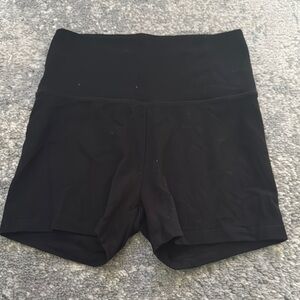 Aerie Black High Waist Athletic Shorts